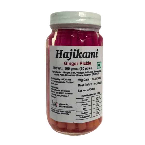 Hajikami Ginger Pickle