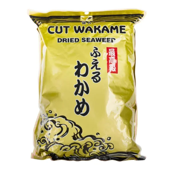 cut wakame dried seaweed